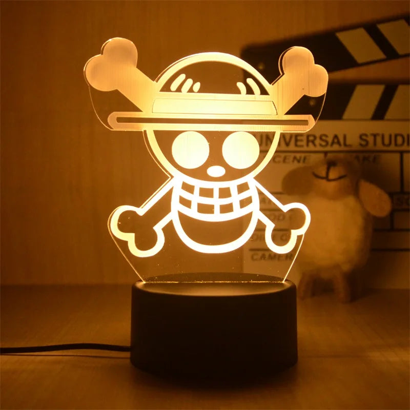 One Piece LED Lampe / Nachtlicht / Viele Variante - NerdyGeekStore