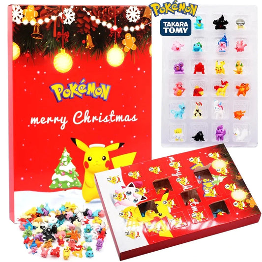 Pokemon Adventskalender / Enthält 24 Pokemonfiguren - NerdyGeekStore