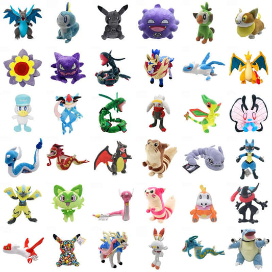 Pokemon Mega Evolution Plüschtiere / Viele Pokemon und Größen - NerdyGeekStore