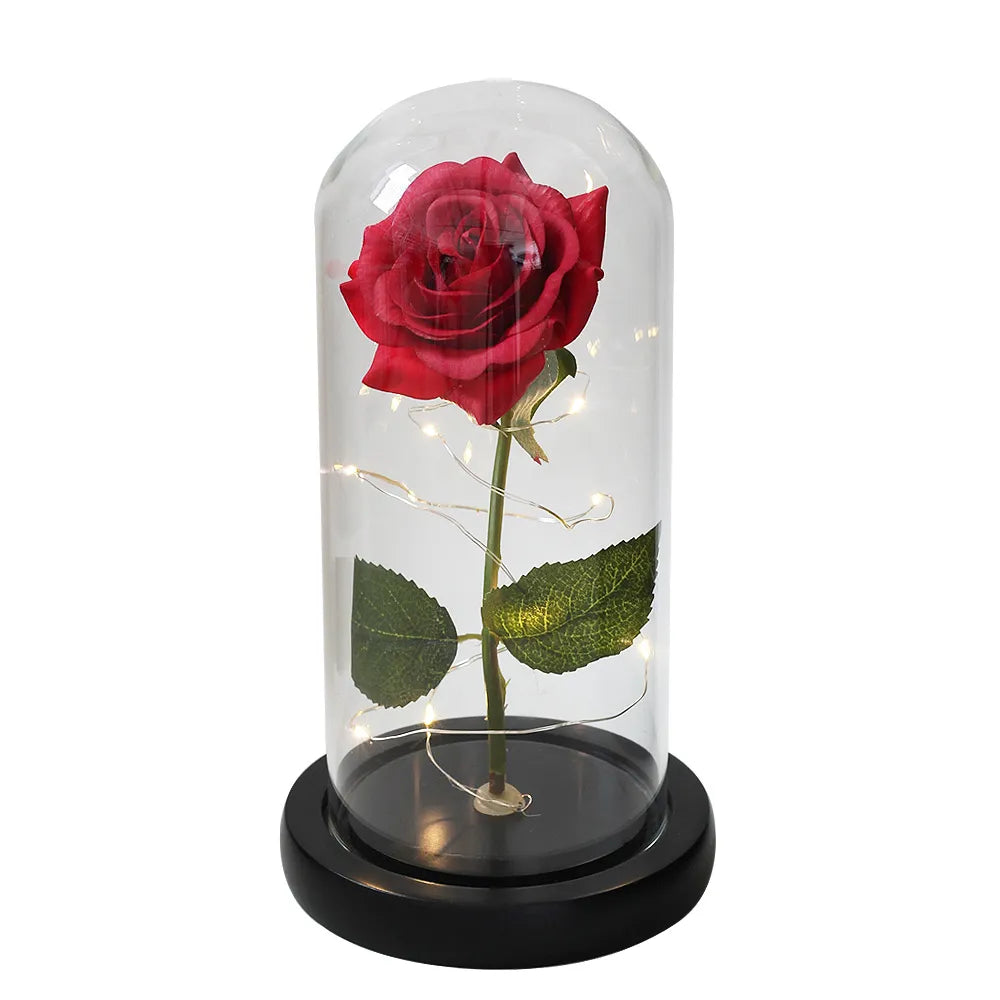 Galaxy Rose - Das Original / Tolles Dekogeschenk für besonderen Anlass - NerdyGeekStore