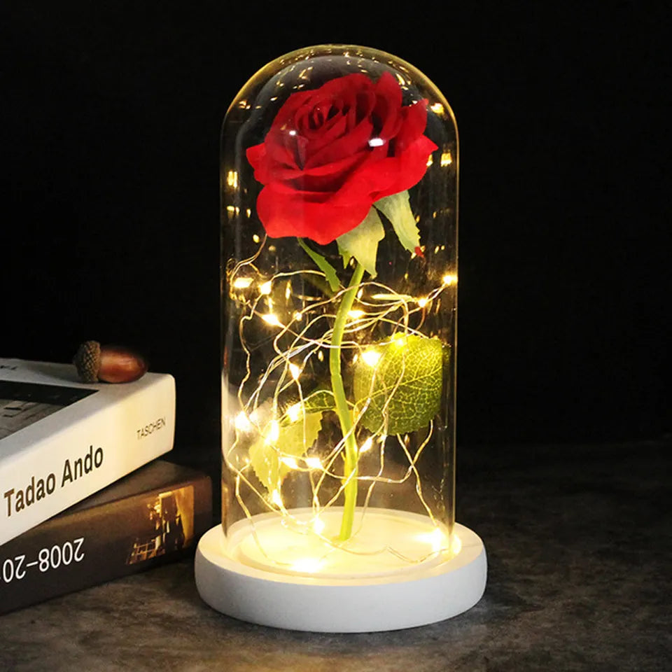 Galaxy Rose - Das Original / Tolles Dekogeschenk für besonderen Anlass - NerdyGeekStore