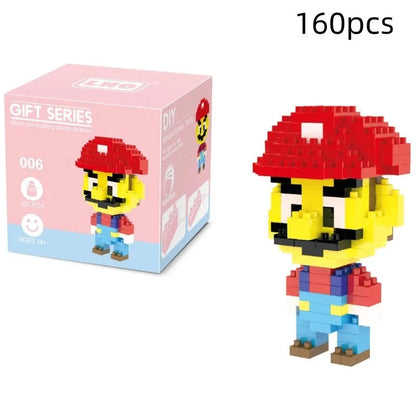 Super Mario Brick Baustein Figuren / Lego kompatibel - NerdyGeekStore.