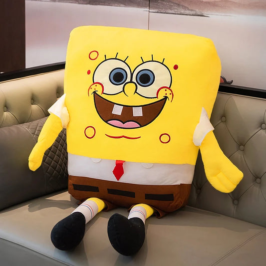 XXL SpongeBob Schwammkopf Plüschfigur / Spongebob & Patrick - NerdyGeekStore