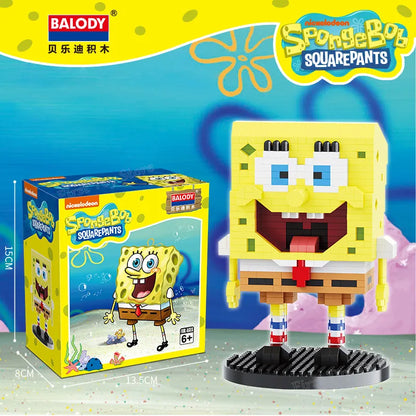 SpongeBob Schwammkopf Baustein Figuren / Lego ähnlich - NerdyGeekStore