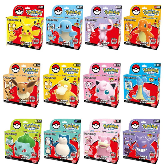 Pokemon Figuren mit Pokeball / 12 Pokemon Varianten - NerdyGeekStore