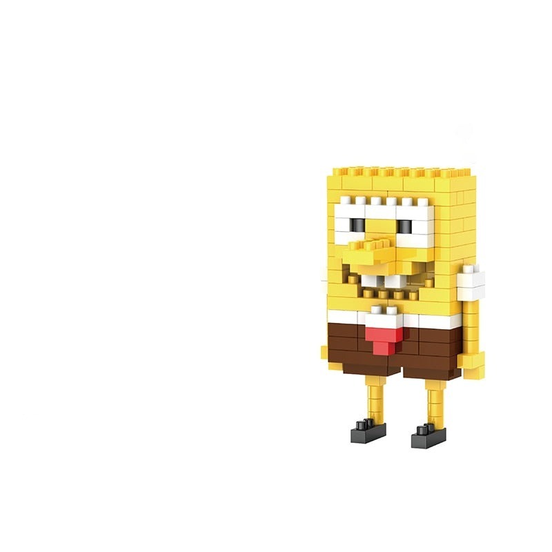 SpongeBob Schwammkopf Brick Baustein Figuren / Lego kompatibel - NerdyGeekStore