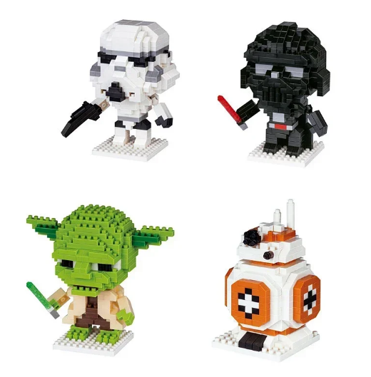 Star Wars Brick Baustein Figuren / Lego kompatibel - NerdyGeekStore