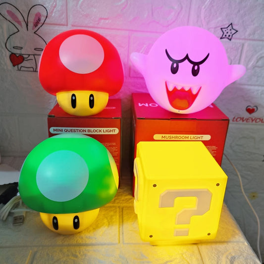 Super Mario Bros. LED Nachtlichter / LED Lampen - NerdyGeekStore