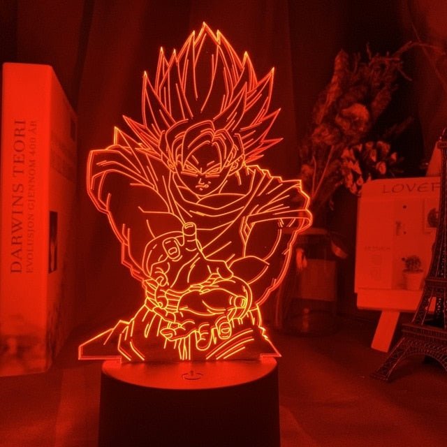 Dragon Ball Z Anime LED Nachtlicht mit Fernbedienung / 16 Farben - NerdyGeekStore