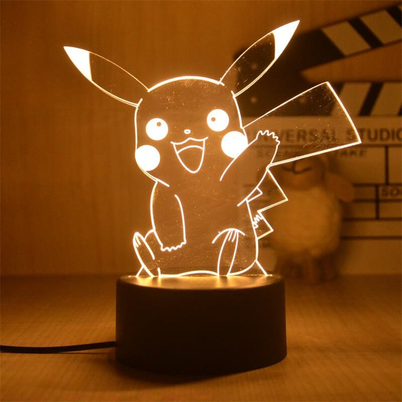 Pokemon 3D-LED Lampe / Nachtlicht / Viele Varianten - NerdyGeekStore